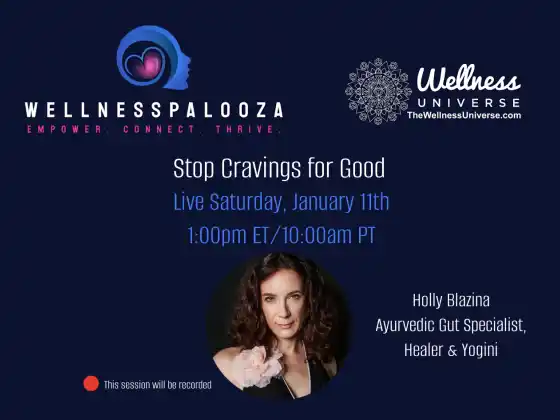 Wellnesspalooza 2025 與 Holly Blazina 一起停止對美好的渴望