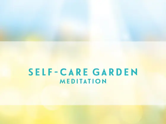 Meditasi Berpandu Taman Penjagaan Diri 